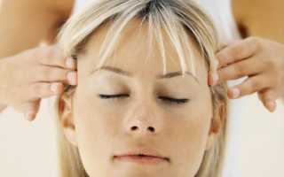 Точечный массаж при головной боли и мигрени